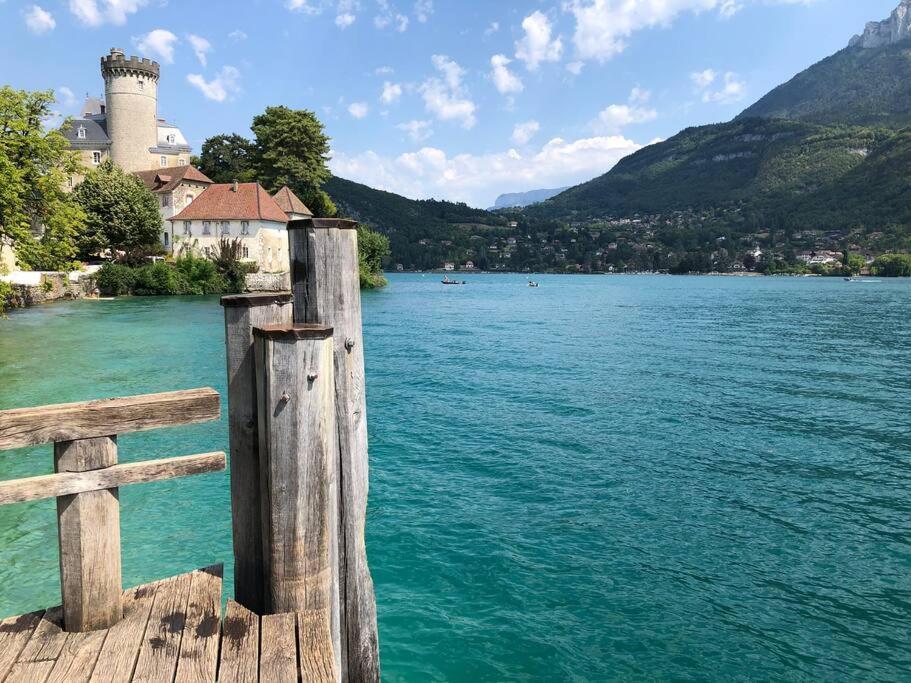 Charmant Et Spacieux Appartement A Quelques Pas Du Lac Duingt Kültér fotó