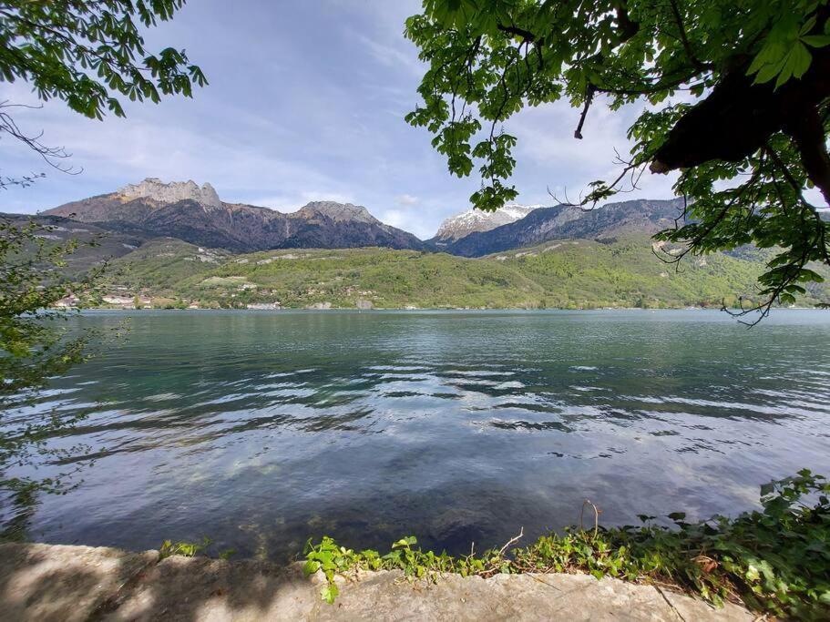 Charmant Et Spacieux Appartement A Quelques Pas Du Lac Duingt Kültér fotó