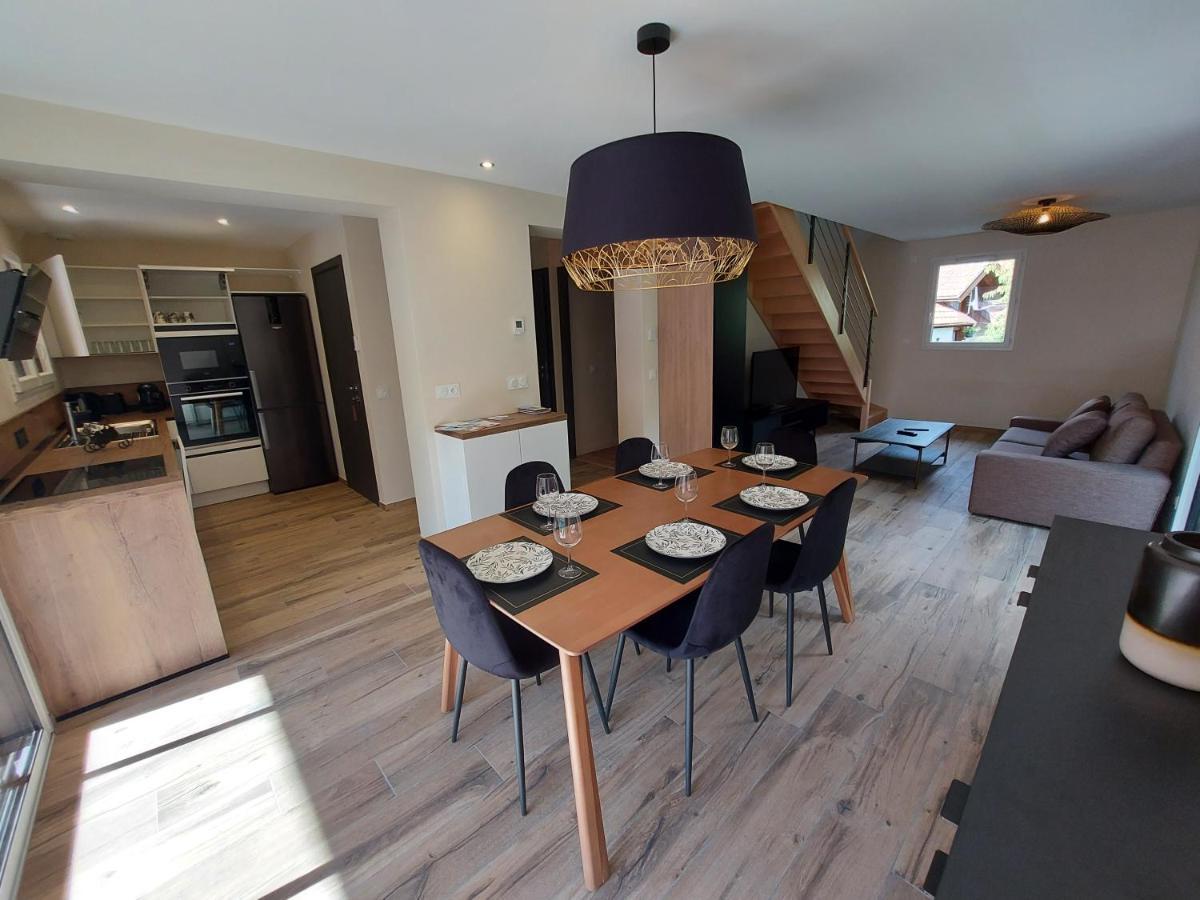 Charmant Et Spacieux Appartement A Quelques Pas Du Lac Duingt Kültér fotó